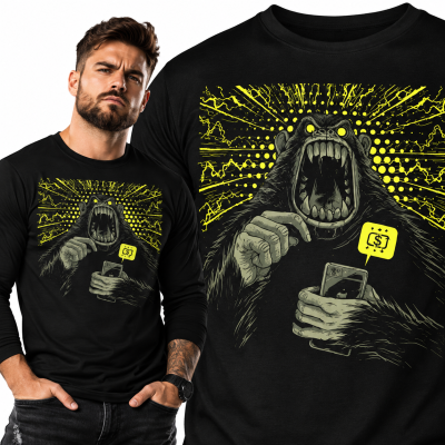 LONGSLEEVE ŚMIESZNY GORIPHONE